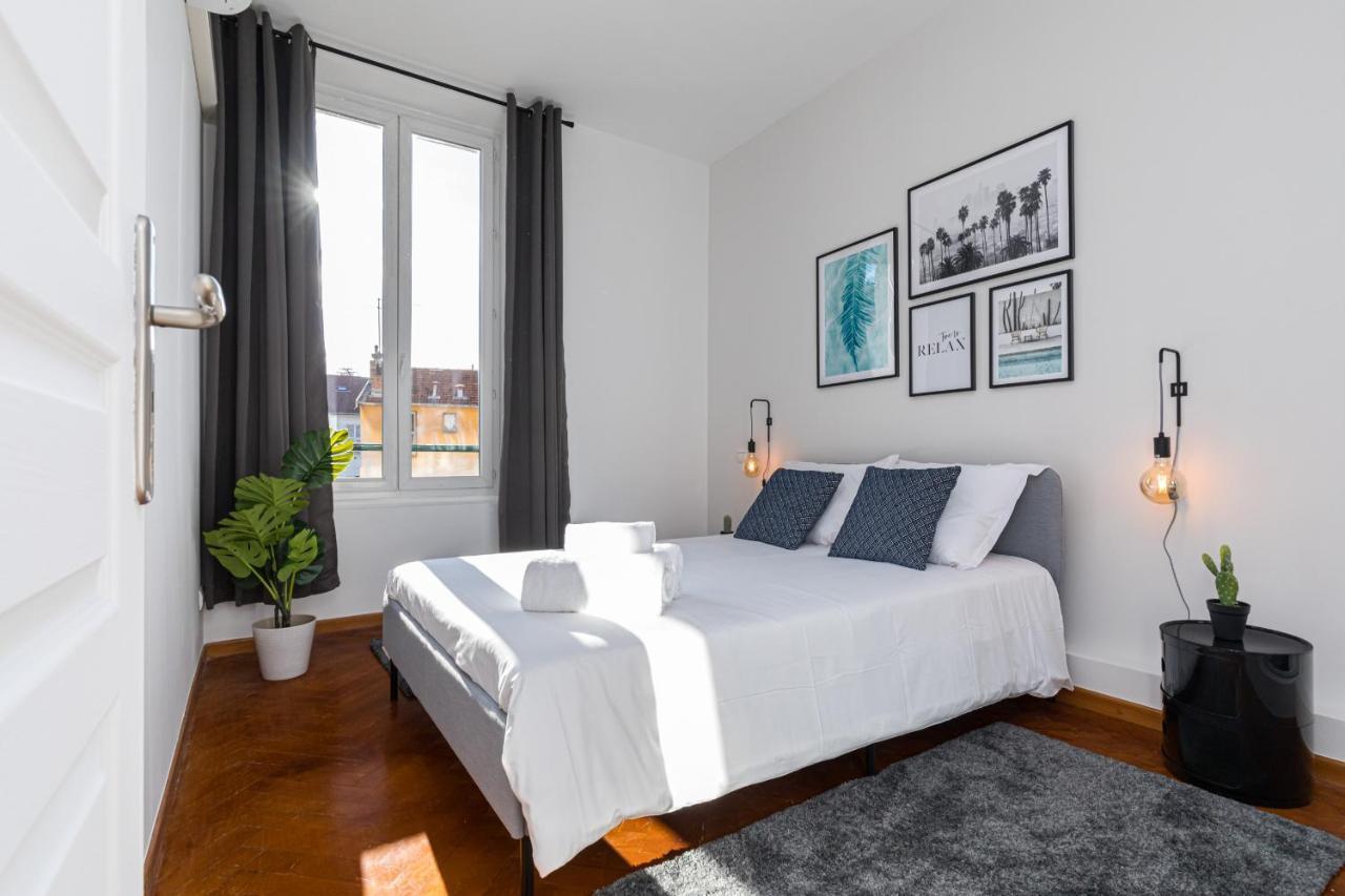 7 Medecin - Place Massena - Central 2P - Lumineux - Climatise Nice Exterior foto