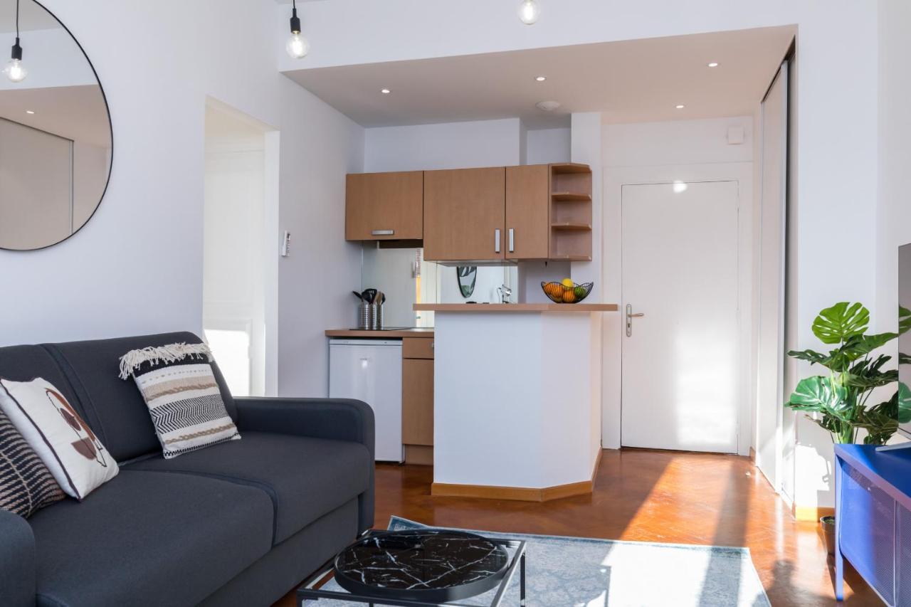 7 Medecin - Place Massena - Central 2P - Lumineux - Climatise Nice Exterior foto