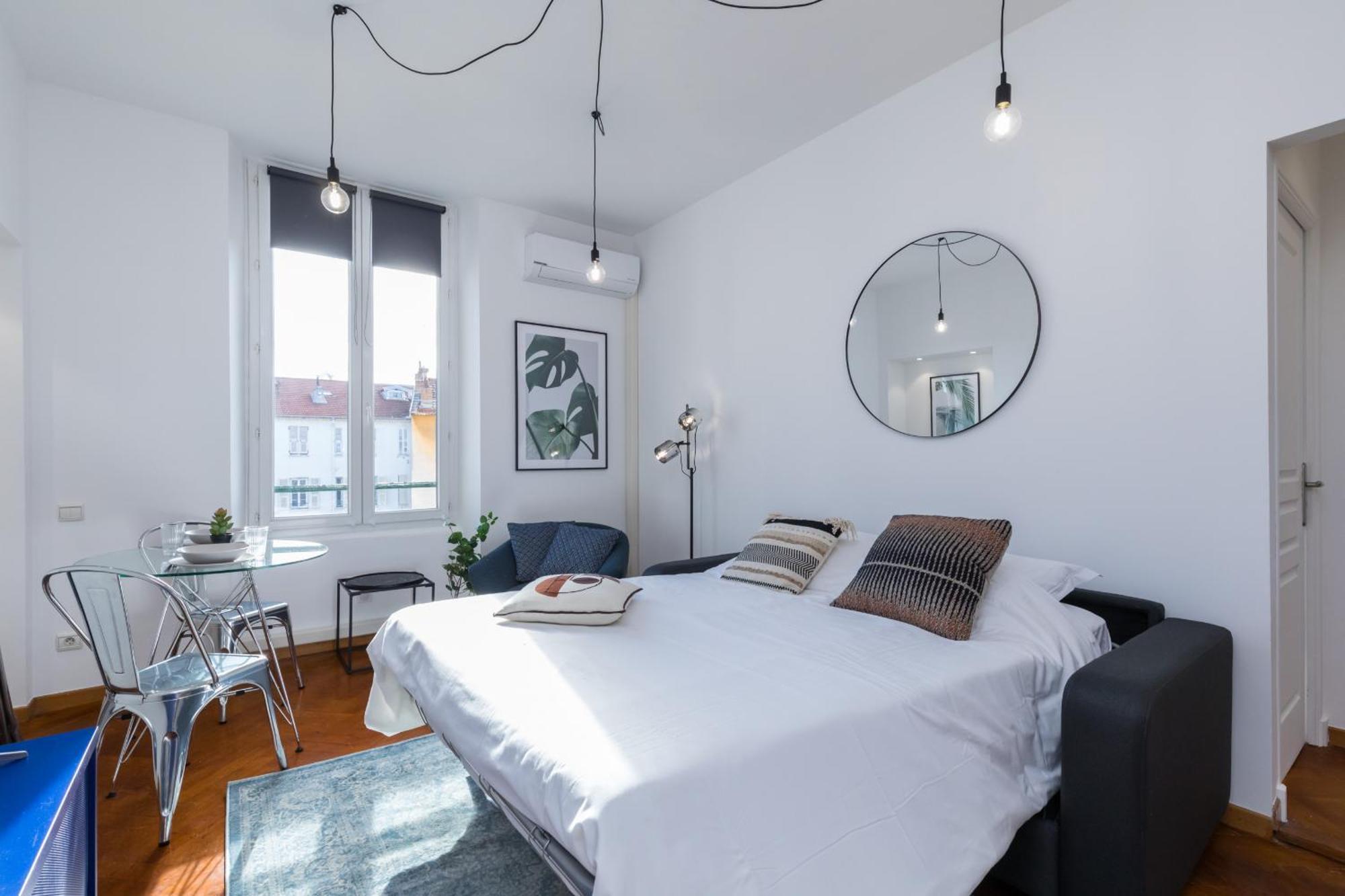 7 Medecin - Place Massena - Central 2P - Lumineux - Climatise Nice Exterior foto